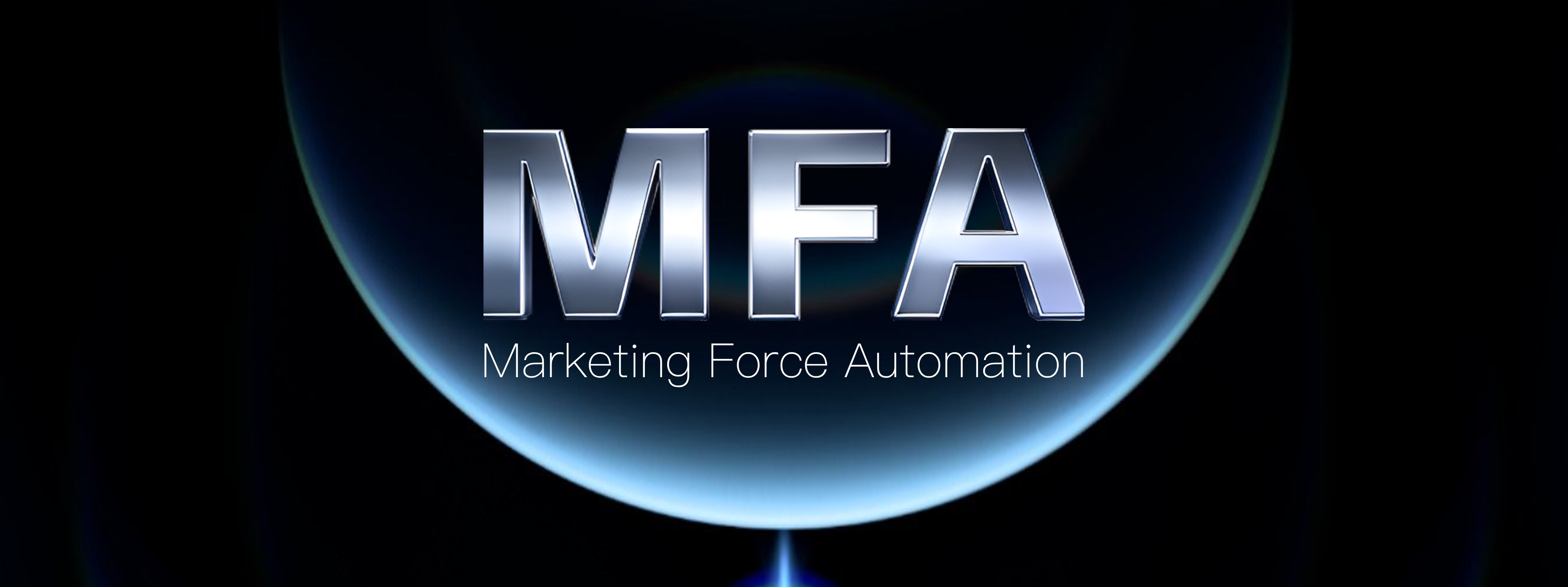 超级节点MFA 金属字主视觉