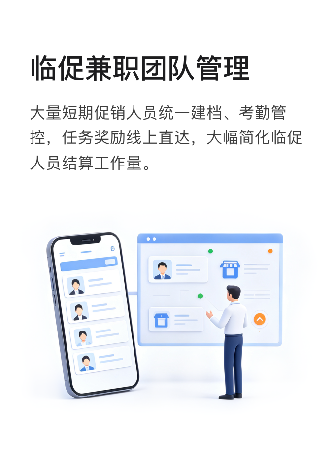 业务场景:临促兼职团队管理
